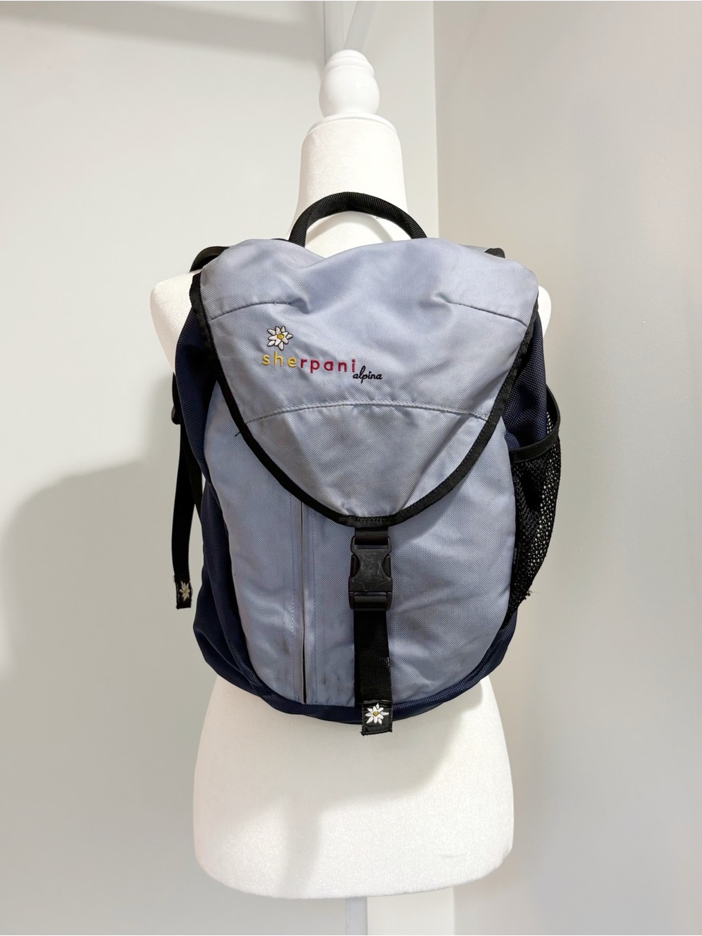 Sherpani Alpine Edelweiss Backpack Daypack Mini Kid’s Backpack Purple Pull Cord